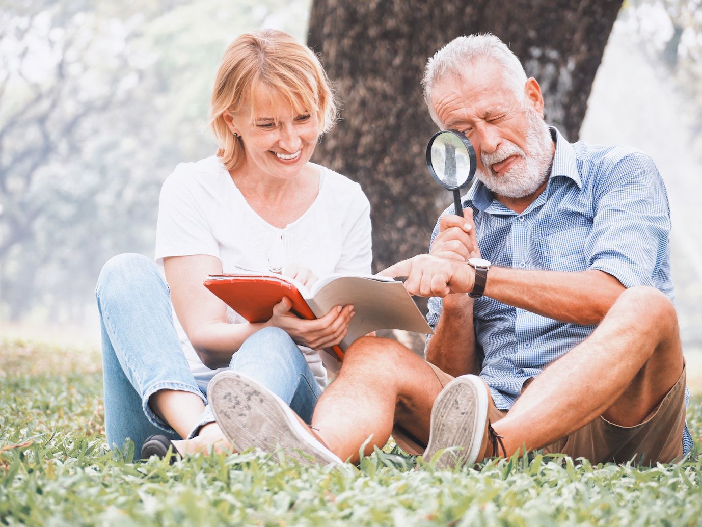 magnifying glasses affects psychologically